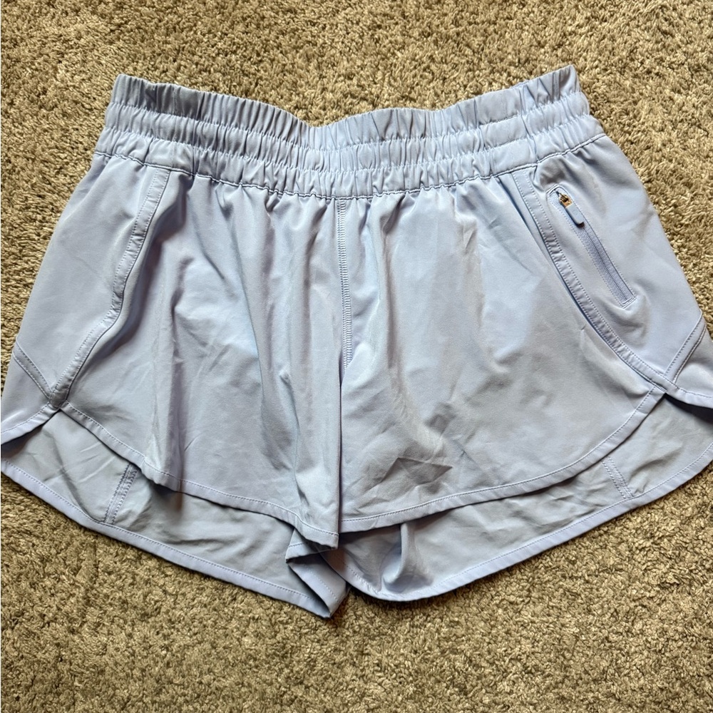 Lululemon Athletica Periwinkle Athletic Shorts Size 12